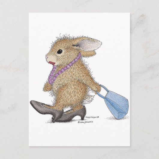 HappyHoppers®はがき ポストカード (正面)