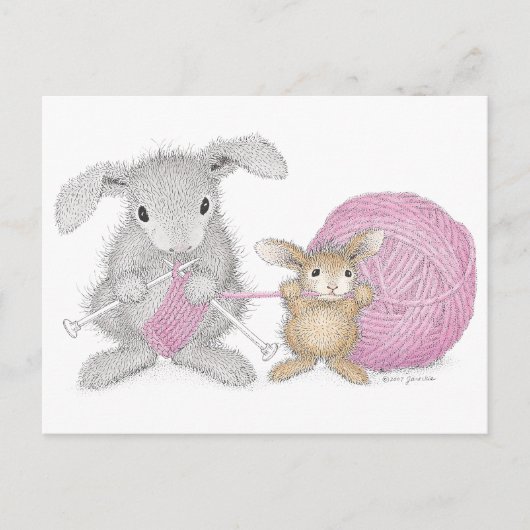 HappyHoppers®はがき ポストカード (正面)