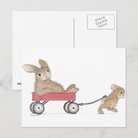 HappyHoppers®はがき ポストカード (正面/裏面)