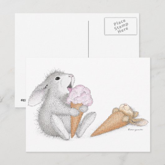 HappyHoppers®はがき ポストカード (正面/裏面)