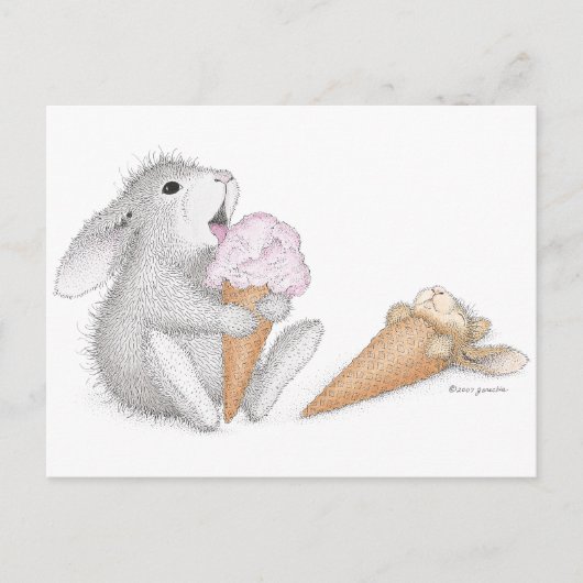 HappyHoppers®はがき ポストカード (正面)