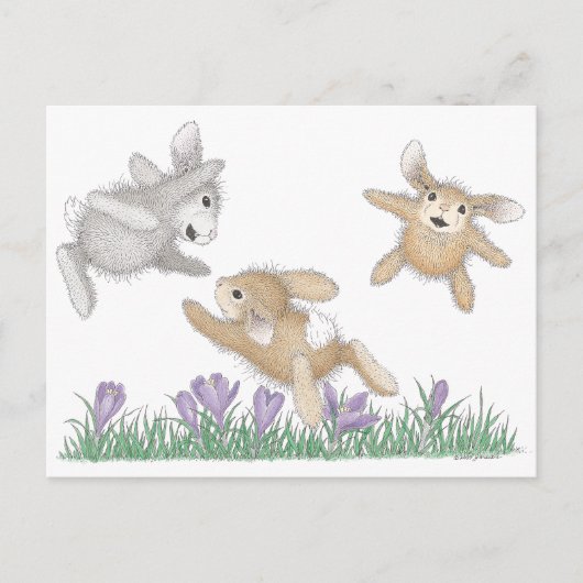 HappyHoppers®はがき ポストカード (正面)