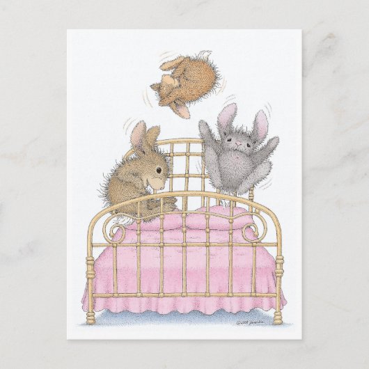 HappyHoppers®はがき ポストカード (正面)