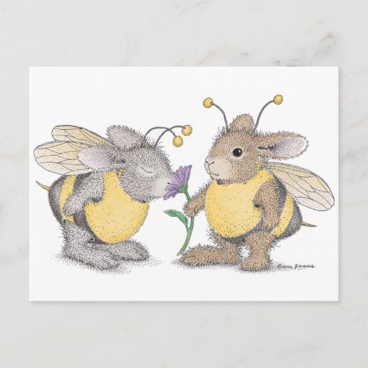 HappyHoppers®はがき ポストカード (正面)