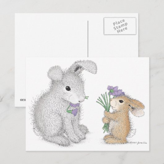 HappyHoppers®はがき ポストカード (正面/裏面)