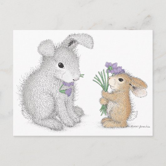 HappyHoppers®はがき ポストカード (正面)