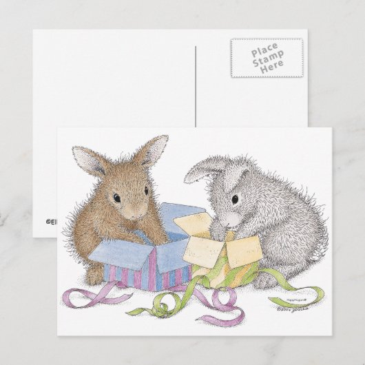 HappyHoppers®はがき ポストカード (正面/裏面)