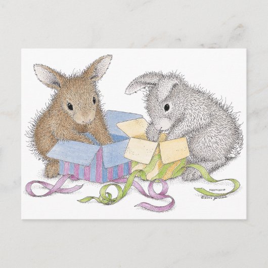 HappyHoppers®はがき ポストカード (正面)