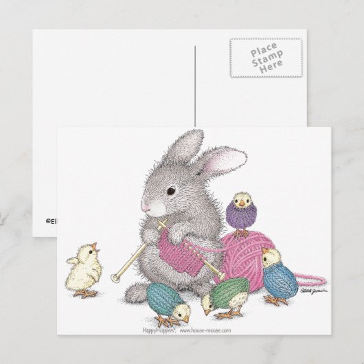 HappyHoppers®はがき ポストカード (正面/裏面)