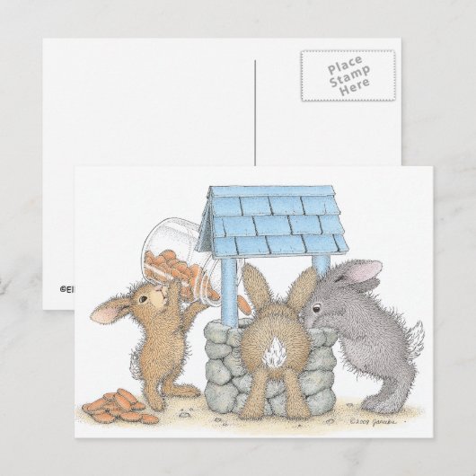 HappyHoppers®はがき ポストカード (正面/裏面)