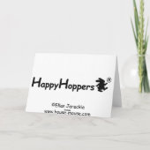 HappyHoppers®カード カード (裏面)