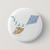 HappyHoppers®ボタン 缶バッジ (正面)