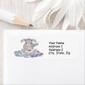 HappyHoppers®住所 シール (インサイチュ)