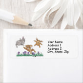 HappyHoppers®住所 シール (インサイチュ)