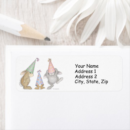 HappyHoppers®住所 シール (インサイチュ)