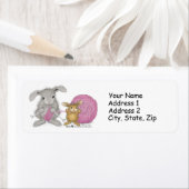 HappyHoppers®住所 シール (インサイチュ)