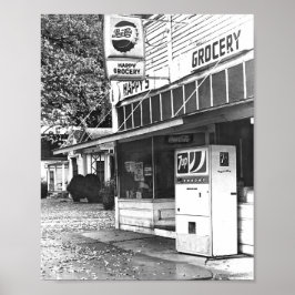 Happy's Grocery Store, Ottawa, Kansas 1970s ポスター
