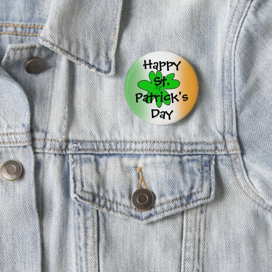 HappySt。 Patrick'sDay 缶バッジ (インサイチュ)