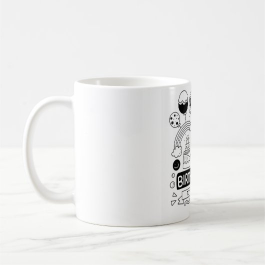HappyTaza コーヒーマグカップ (左)