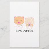 HappyWedding 便箋 (正面)