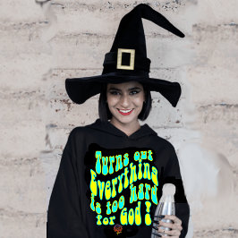 HappyWorkT全てが神にとって懸命すぎる パーカ