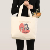 Happyzac™ ラージトートバッグ (正面(商品))