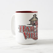 Har村のロゴのマグ2013年 ツートーンマグカップ (正面左)