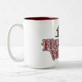 Har村のロゴのマグ2013年 ツートーンマグカップ (左)