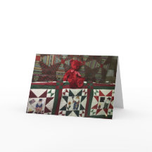 Har Berの村のビロードくま2014cの挨拶状