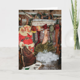 Har Berの村2013cのおもしろいのクリスマスの挨拶状 シーズンカード