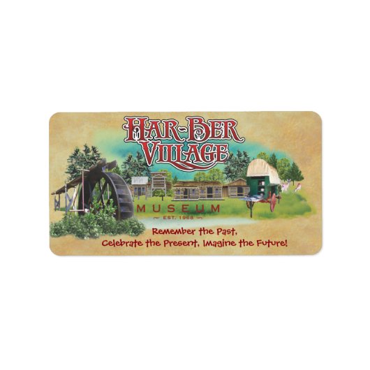 Har-Ber Village ラベル 26 (正面)