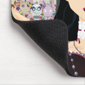 Harajukuの女の子Mayumi -片仮名 マウスパッド (コーナー)