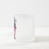 Harajukuの町のAyaka フロストグラスマグカップ (中央)