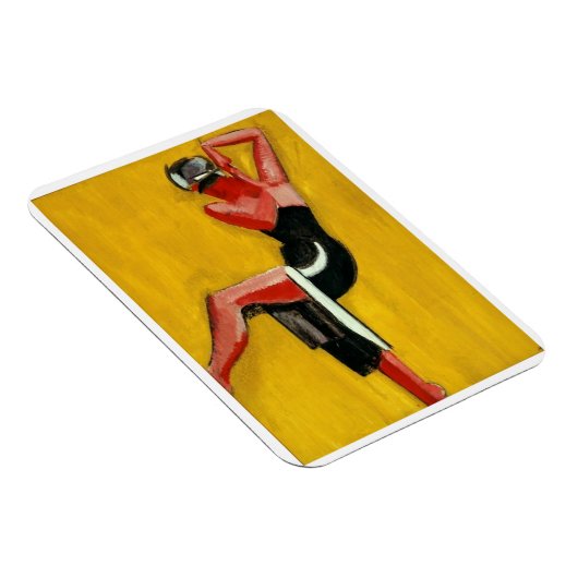 Harald Giersing, Dancer on Yellow Background, 1920 マグネット (右側)