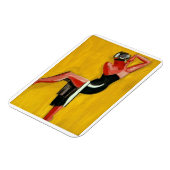 Harald Giersing, Dancer on Yellow Background, 1920 マグネット (左側)