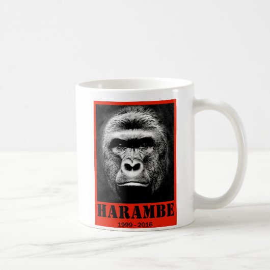 HARAMBEのマグ コーヒーマグカップ (右)