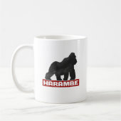 HARAMBE 2016生命問題 コーヒーマグカップ (左)