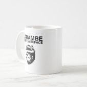 Harambe McHarambeface コーヒーマグカップ (正面左)