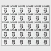 Harambe McHarambeface ラッピングペーパー (フラット)