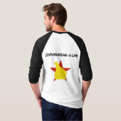 HARARESTRAIGHTMUSALALA Tシャツ (裏面フル)