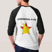 HARARESTRAIGHTMUSALALA Tシャツ (裏面)