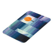 Harbinger of autumn abstract watercolor Paul Klee マグネット (左側)