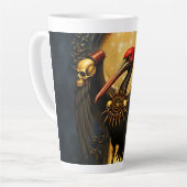 Harbinger of the Golden Gate The Nocturnal Pelican カフェラテマグ (左アングル)