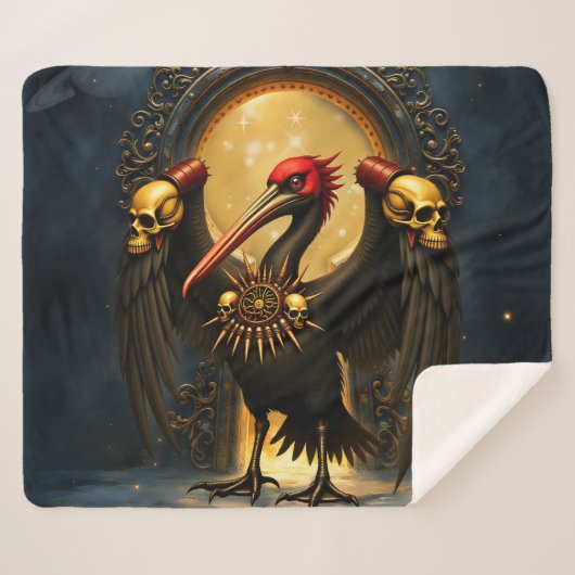 Harbinger of the Golden Gate The Nocturnal Pelican シェルパブランケット (正面(横))