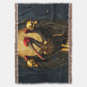 Harbinger of the Golden Gate The Nocturnal Pelican スローブランケット (正面縦)