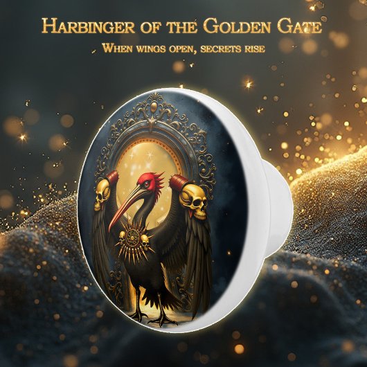 Harbinger of the Golden Gate The Nocturnal Pelican セラミックノブ