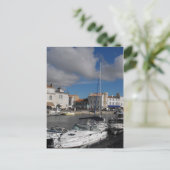 Harbor at Ile de Re，フランス ポストカード (スタンド正面)
