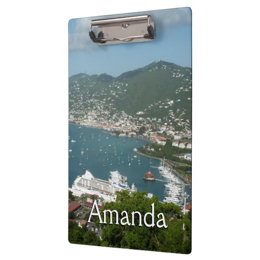 Harbor at St. Thomas US Virgin Islands クリップボード (左)