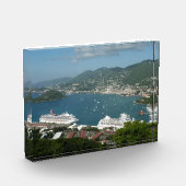 Harbor at St. Thomas US Virgin Islands フォトブロック (左)