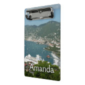 Harbor at St. Thomas US Virgin Islands ミニクリップボード (アングル2)
